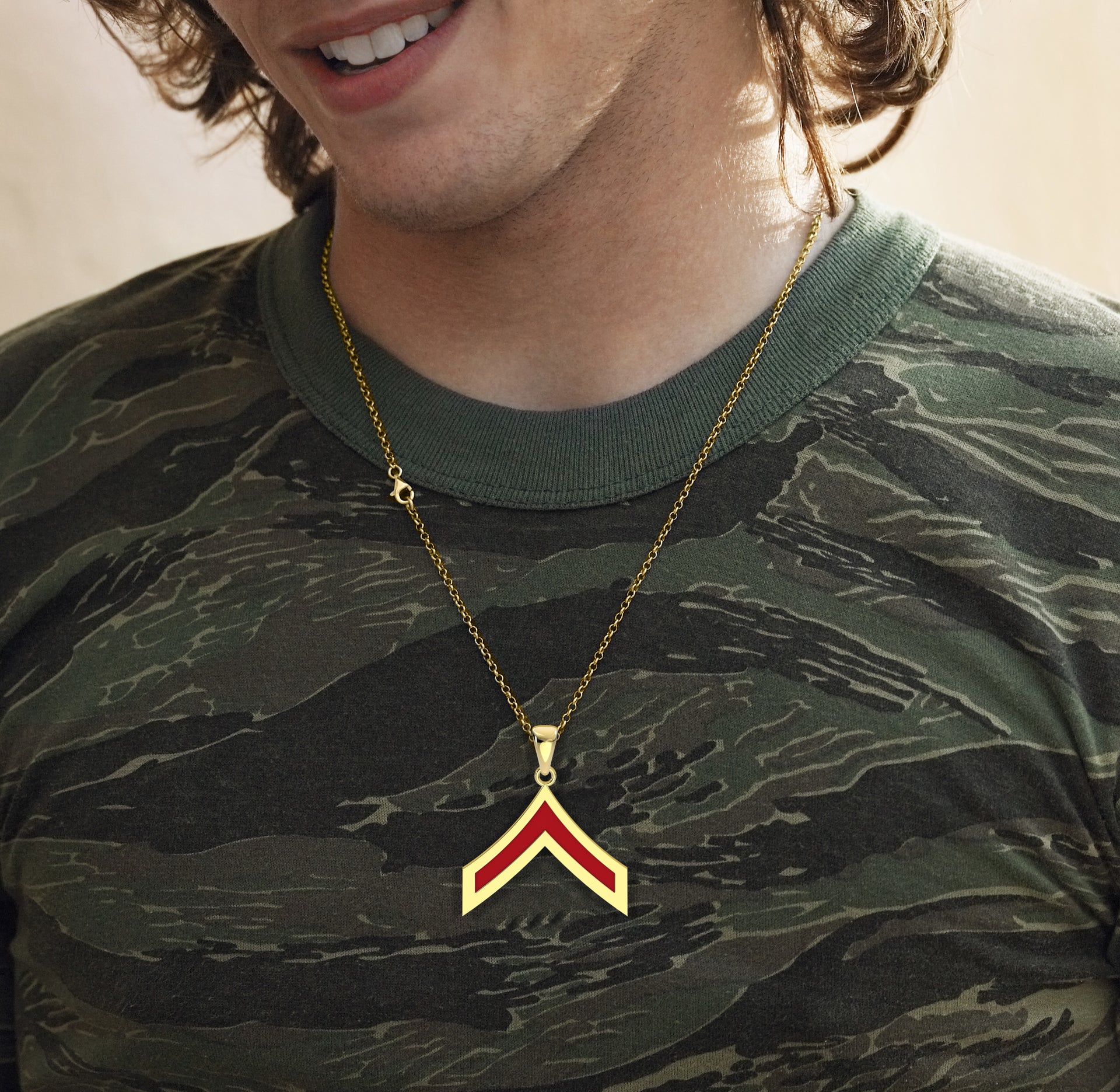 Private First Class US Marine Corps Pendant view