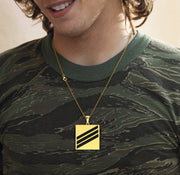Men's Seaman US Navy Pendant in 10k or14k Gold view