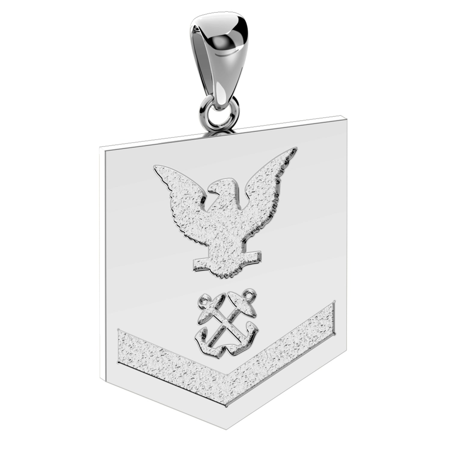 Petty Officer Third Class US Navy Pendant in Gold for Men's
