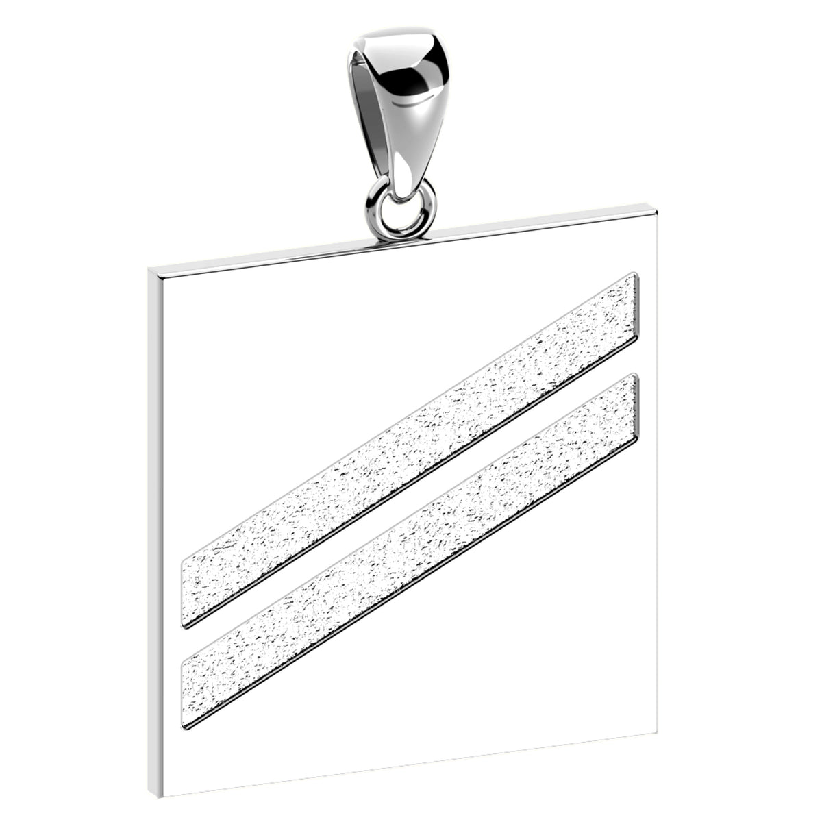 Ladies 0.925 Sterling Silver Seaman Apprentice US Navy Pendant