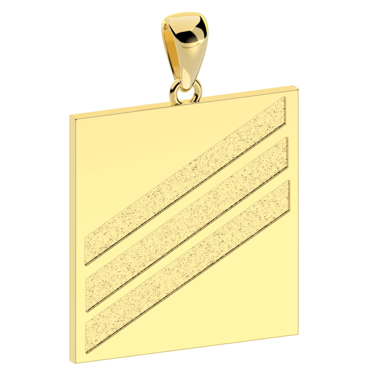 Men's Seaman US Navy Pendant in 10k or14k Gold